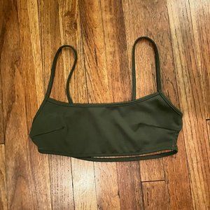 Shein: Dark Green Ultra Crop Top